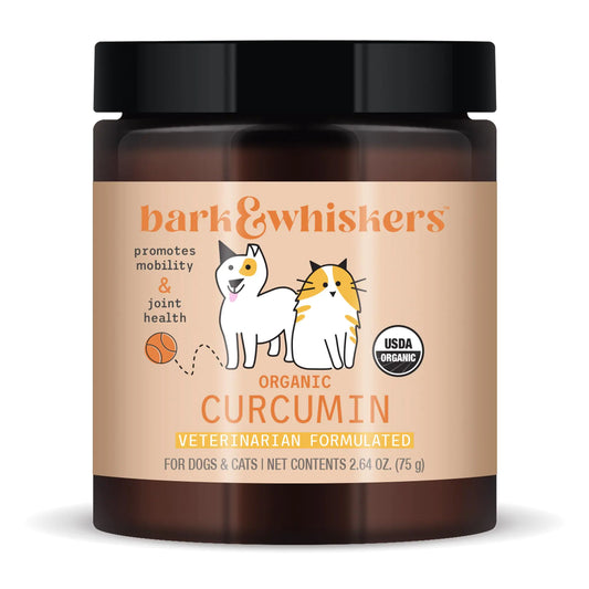 Organic Curcumin for Dogs & Cats – Joint & Wellness Support