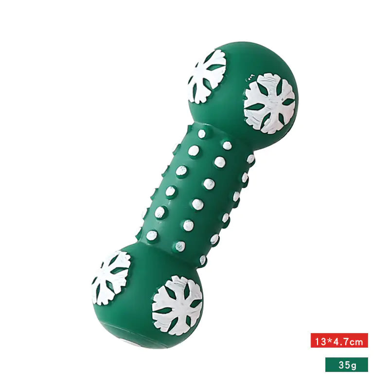 Christmas Dog Toys - Durable Chew and Squeak Toys